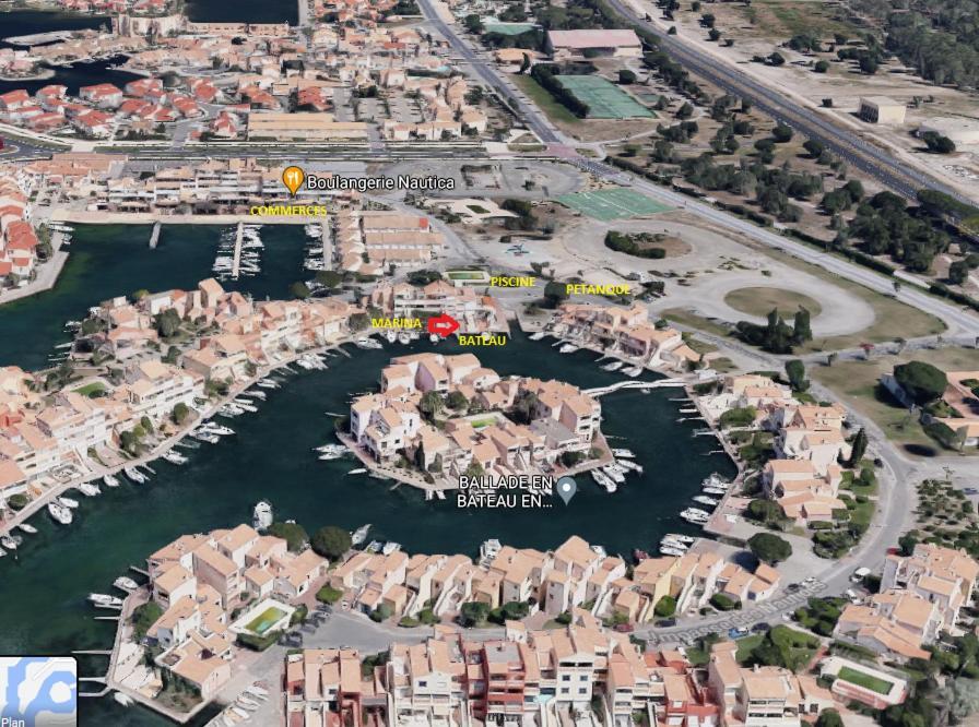 Апартаменти Marina Les Pieds Dans L Eau Ле-Баркарес Екстер'єр фото